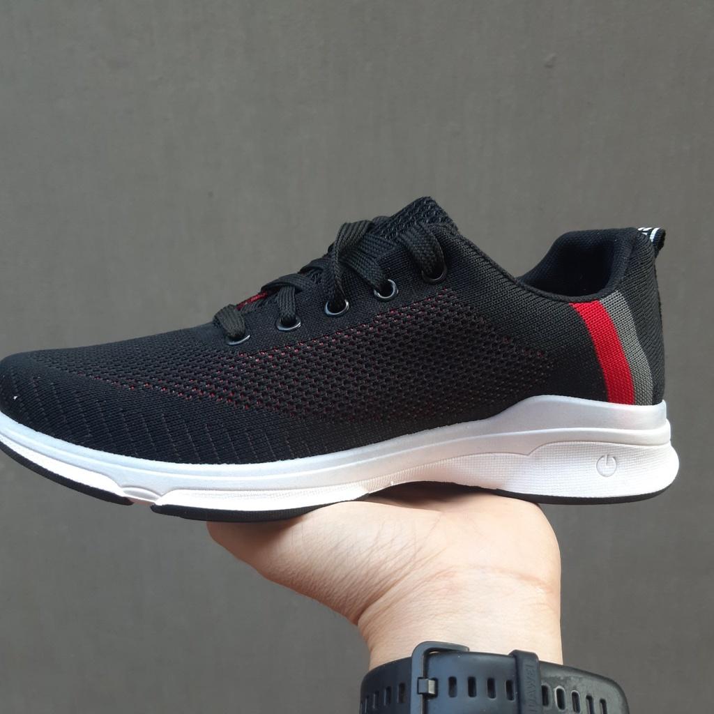 Giày Nam Sneaker Thể Thao - Giày chạy bộ, giày tập A028 Màu Xanh êm chân thoáng khí