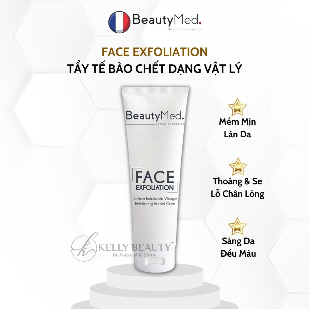 Tẩy Tế Bào Chết Vật Lý BeautyMed Face Exfoliation | Kelly Beauty