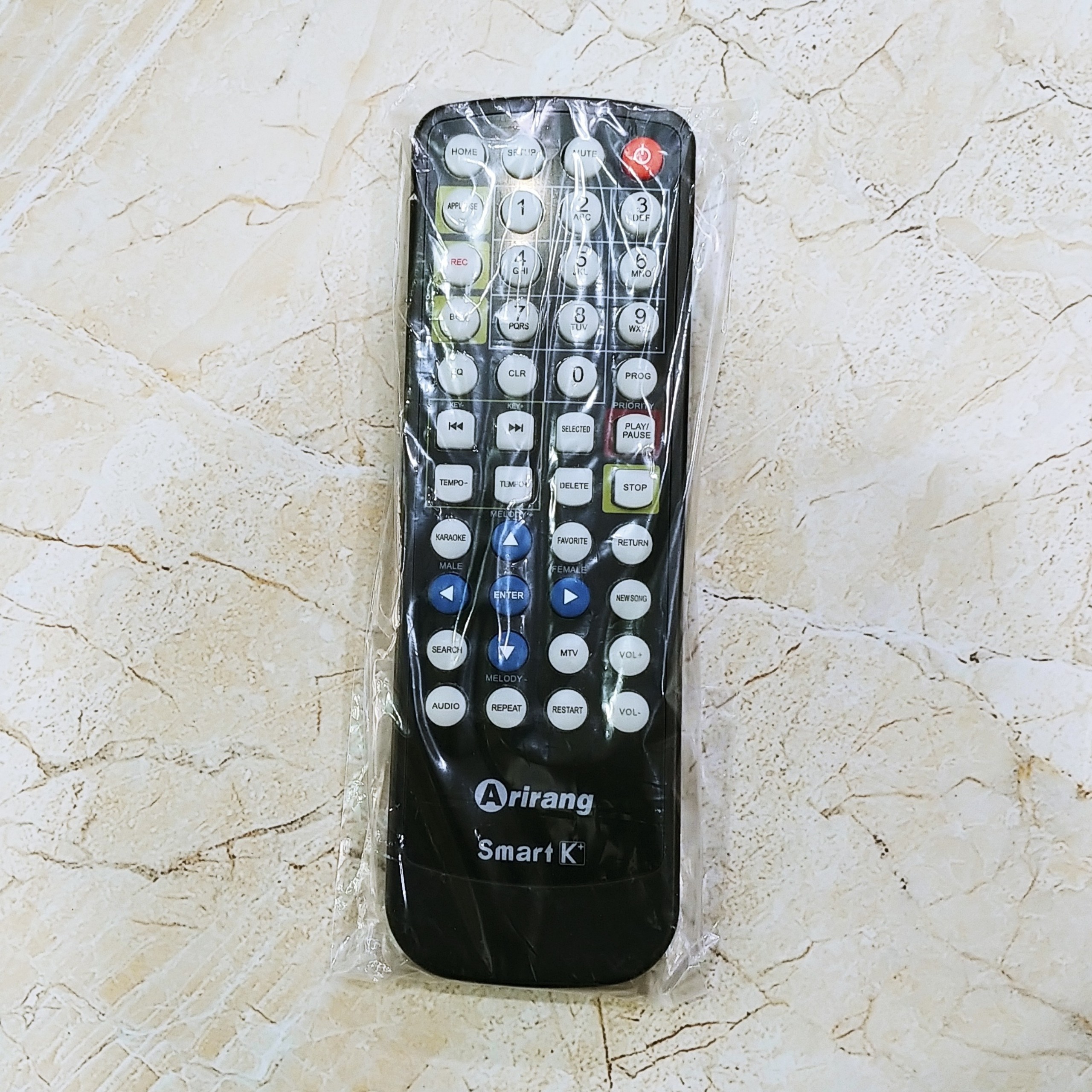 Remote Đầu Karaoke Arirang Smart K+ (Đen) - Hàng Chính Hãng