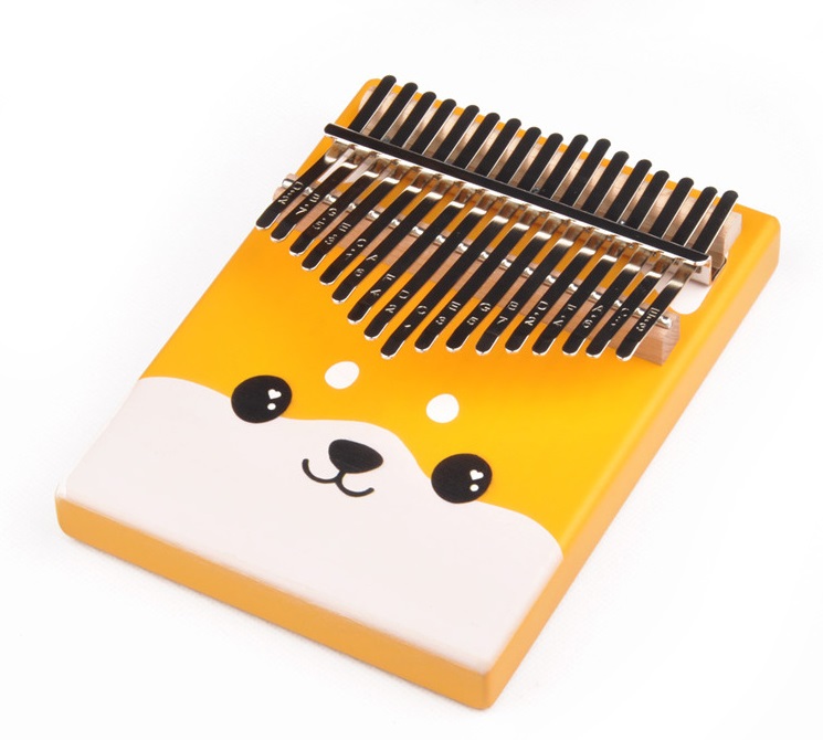 Đàn kalimba 17 phím hình chó Corgi- Hàng chính hãng TONIC Kalimba tặng búa chỉnh âm, sách học