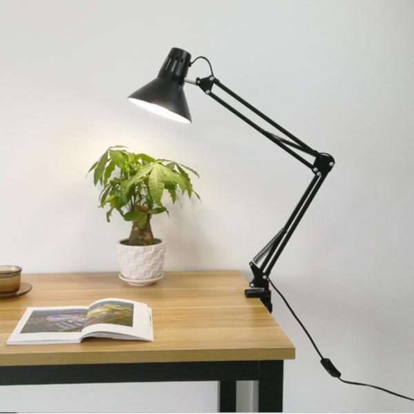 4xPlastic Desk Mount Clamp Replace for Lamp Mic Arm Stand