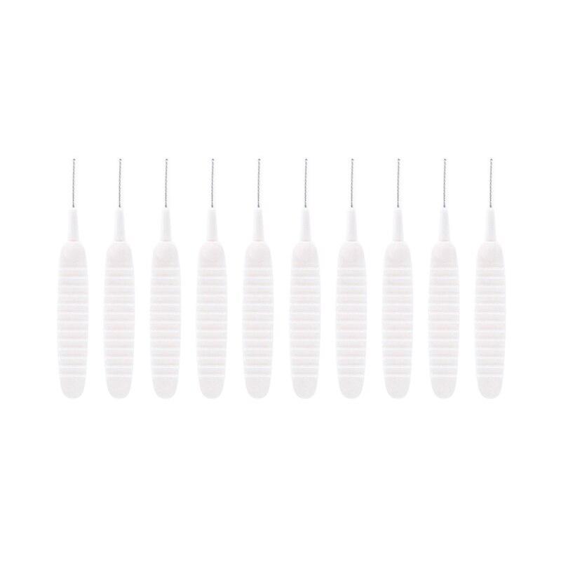 10Pcs Shower Nozzle Cleaning Brush Of Shower Pore Gap Cleaning Brush Head Anti-clogging Small Brush Bathroom Cleaning Tools