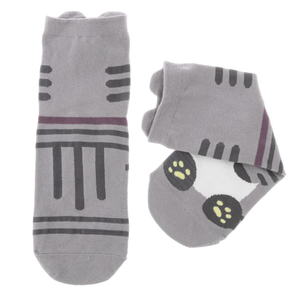 Soft Womens Casual 3D Printed Animal Retro High Cut Cotton Socks