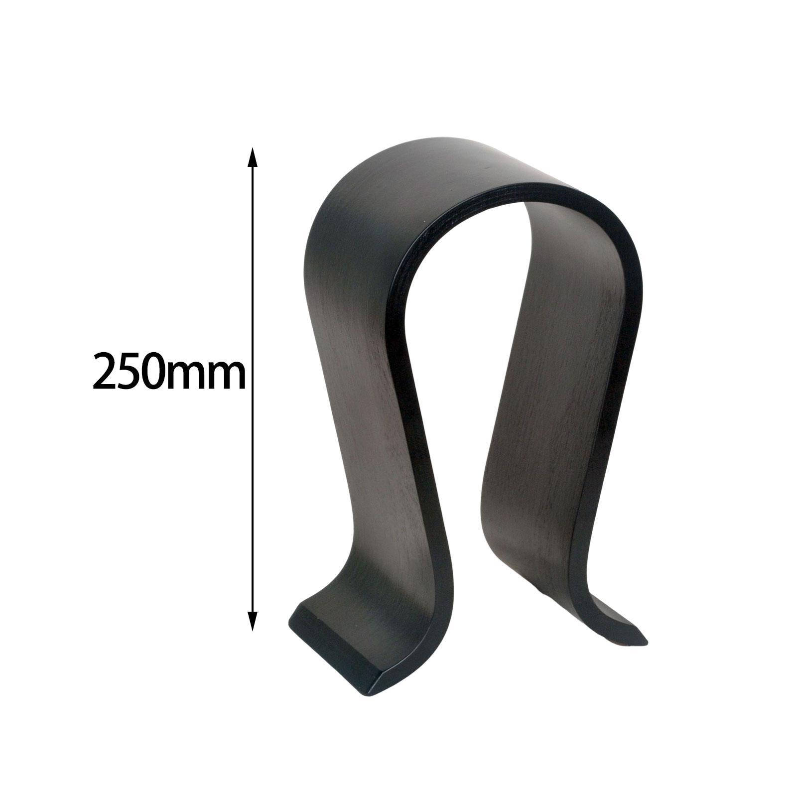 Universal Headset Stand Desktop Wooden Headphone Holder for Husband