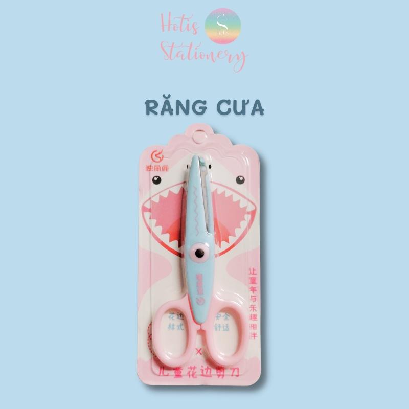 HOTIS Kéo răng cưa, kéo lượn sóng cắt giấy thủ công handmade DIY