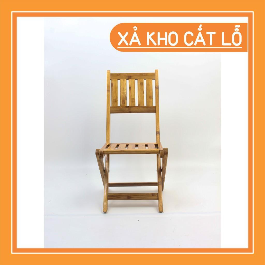 Ghế cafe gỗ ép xếp gọn giá rẻ