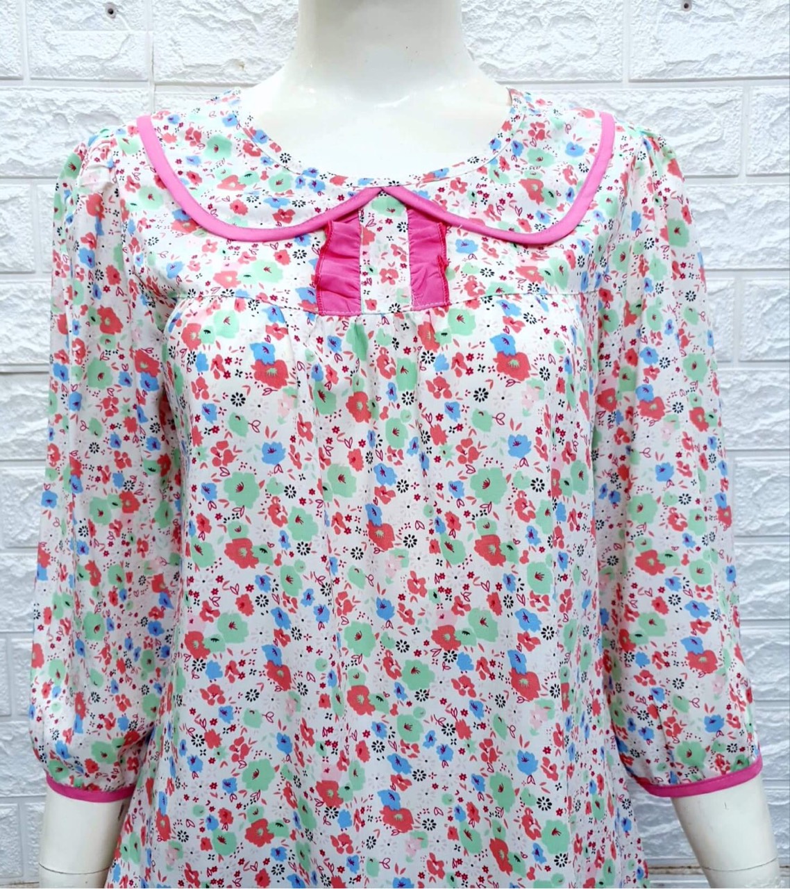 [40kg - 80kg] Đồ Bộ Măc Nhà, Đồ Bộ Nữ Tole (Lanh) 2 Da Tay Quần Dài Tay Lỡ Bigsize, Màu Số 6