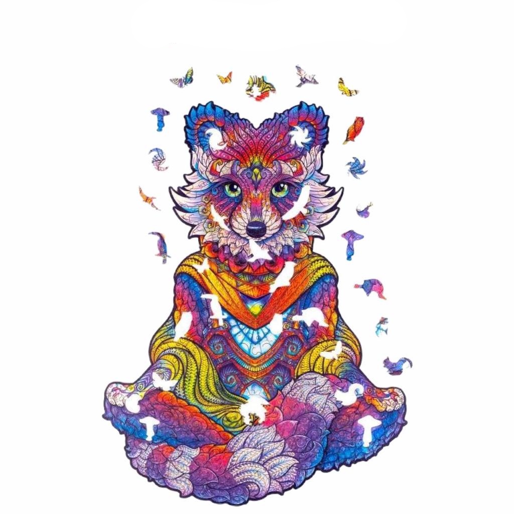 Bộ xếp hình gỗ đồ chơi   ghép hình con vật độc đáo - Con Chó- TGP005