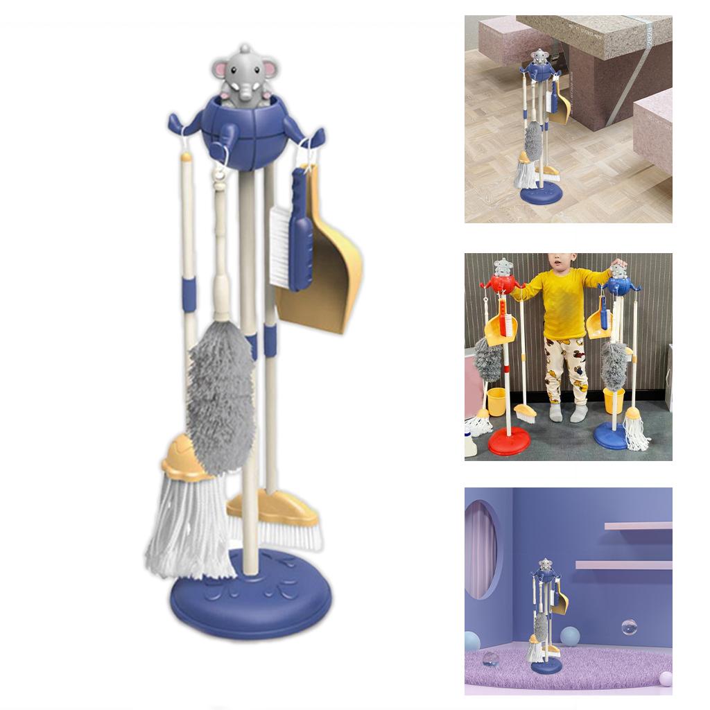 Detachable Kid Play Pretend Play Housekeeping Cleaning Set Pretend Play Cleaning Tools for Kids Boys Girls