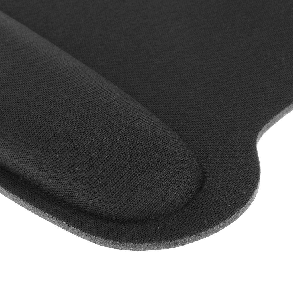 EVA Comfort Soft Gel Rest Wrist Support Mat Mouse Mice Pad Gaming PC Black