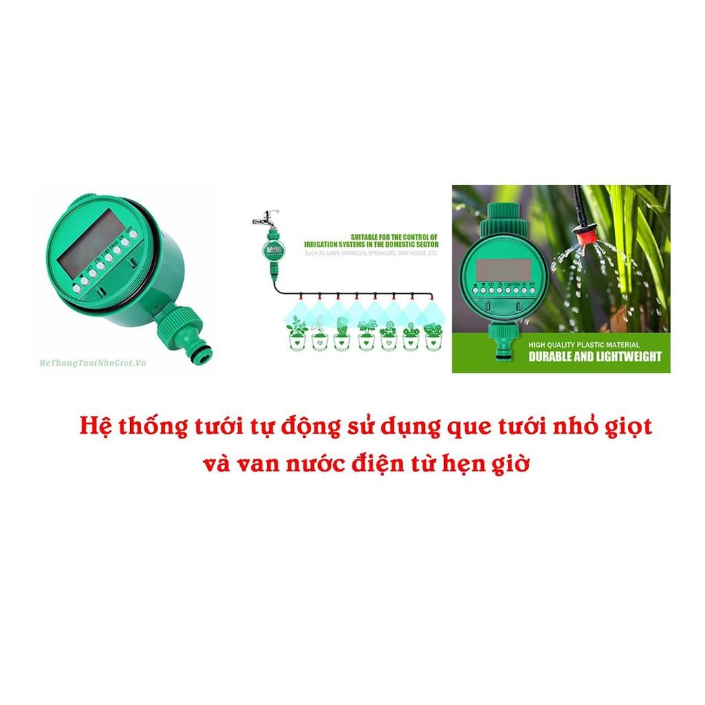 Đồng hồ hẹn giờ tưới tự động dùng pin