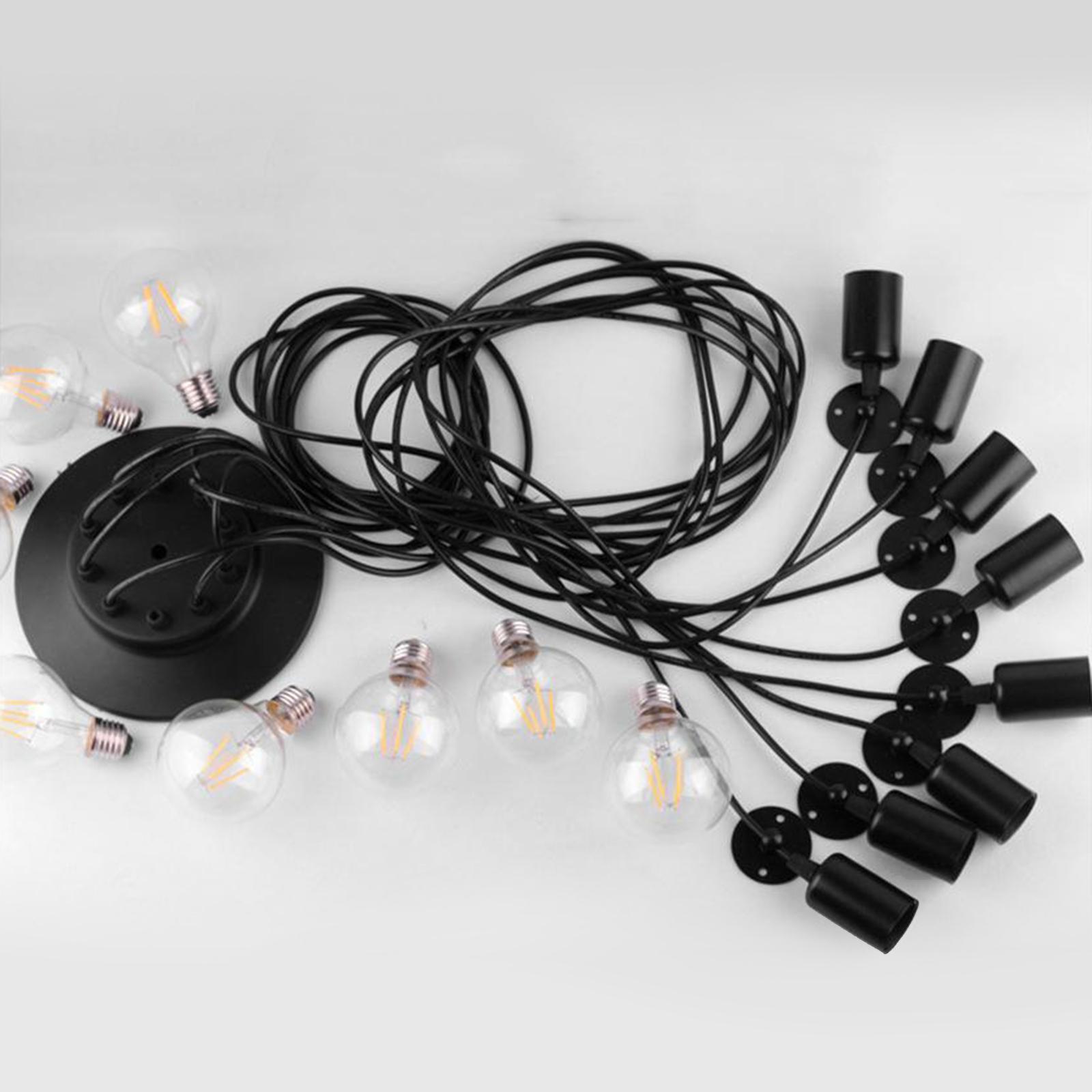 DIY Ceiling  Rustic Chandelier Industrial Hanging Light