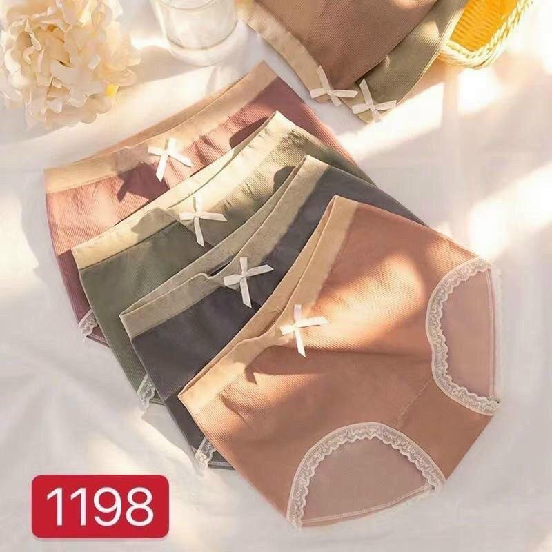 Quần Lót Nữ Dệt Kim Siêu Êm Co Dãn 4 Chiều 40-65kg