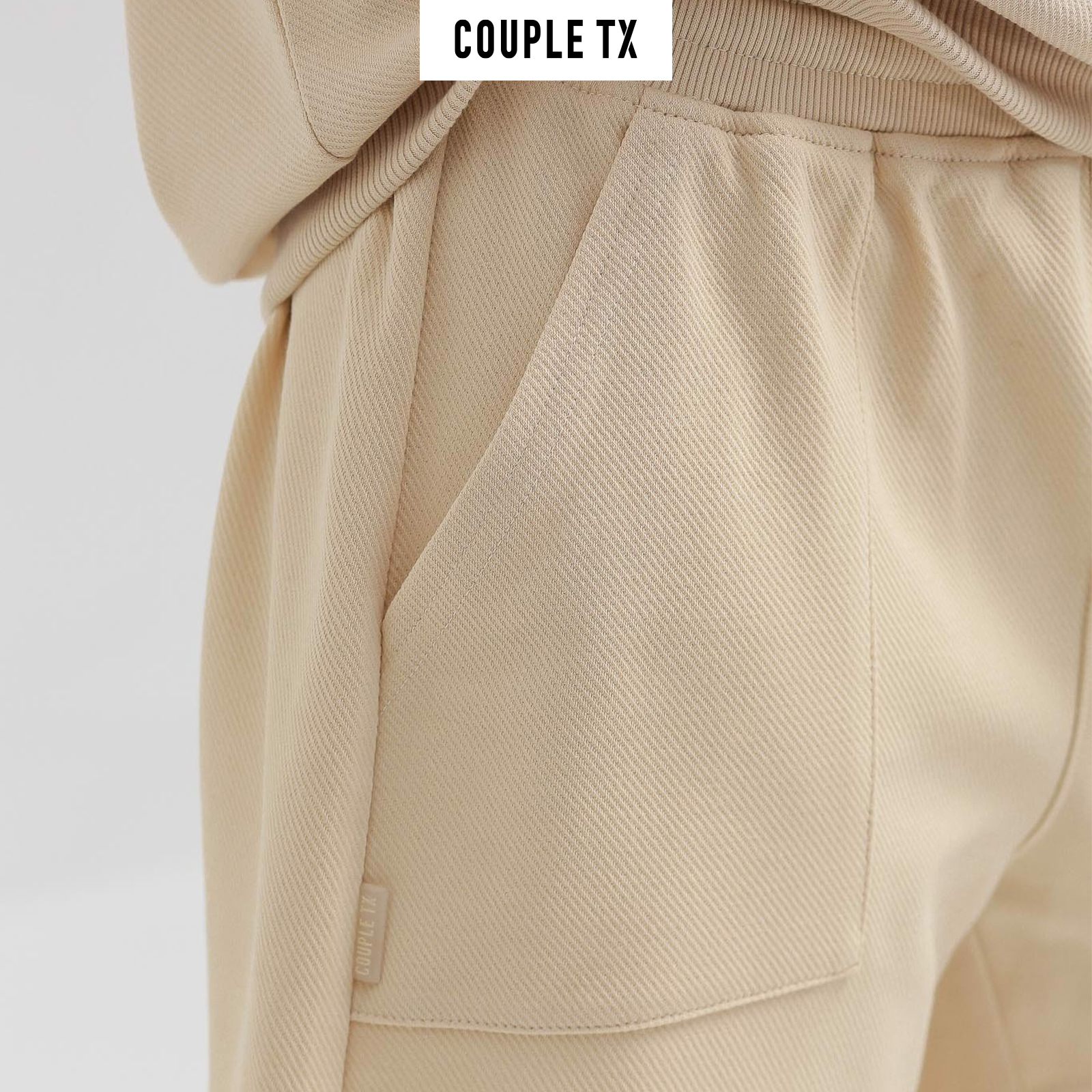 COUPLE TX - Quần Short Nữ Bermuda​​​​​​​ Thun Gân Xéo WSR 2018