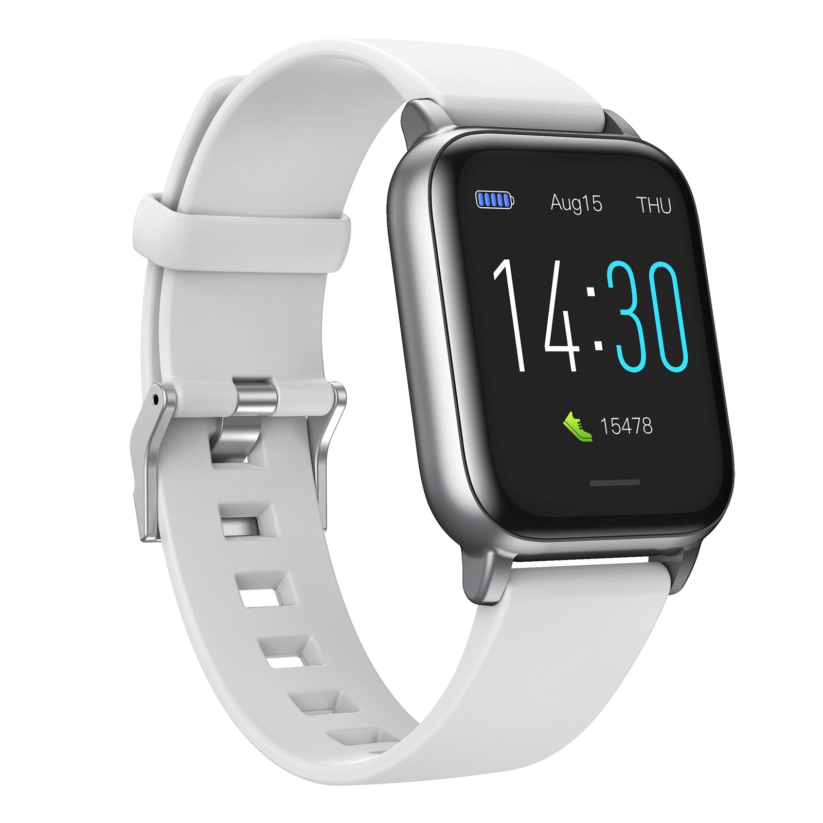 1.3in 2021 Men Fashion Bluetooth 5.0 Smart Watch Sleep Monitor Pedometer Waterproof 170mAh