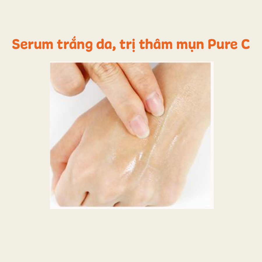 Tinh Chất Trắng Da Hỗ Trợ Trị Thâm Nám PURE C+