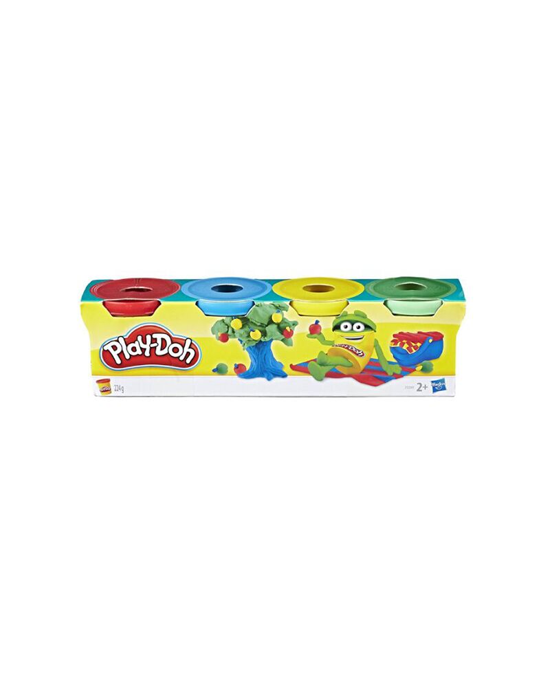 PLAYDOH Khuôn Tạo Hình Và Bột Nặn 4 Màu CBE8534/E8530-23241