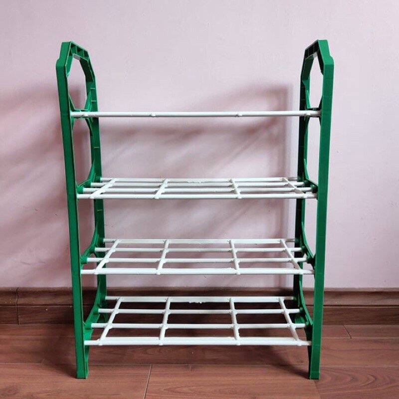 Kệ để giày dép, sách vở, đồ dùng đa năng 4 tầng lắp ráp xếp gọn