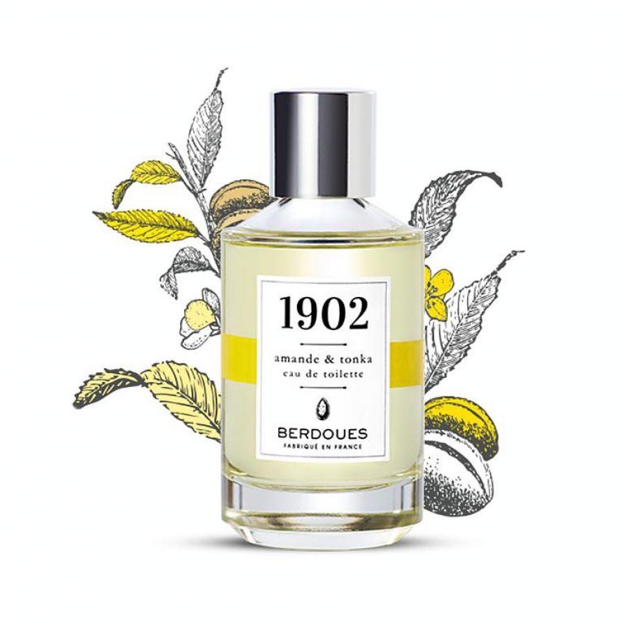 Nước Hoa Pháp Berdoues 1902 Amande &amp; Tonka Eau De Toilette 100ml + Tặng Kèm 1 Sữa Tắm Berdoues 1902 Shower 50ml