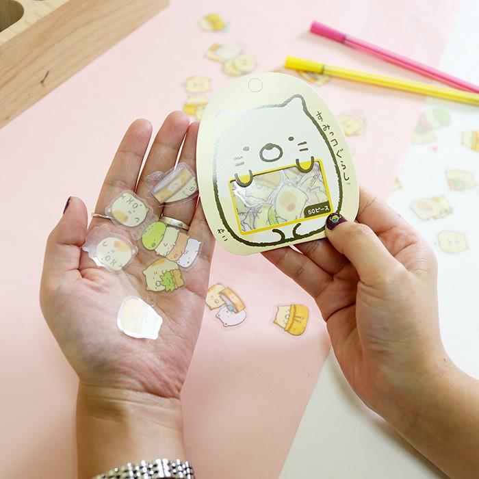 Gói 50 Sticker Động Vật Trang Trí Sổ/ Điện Thoại/ Laptop Đáng yêu Duashop