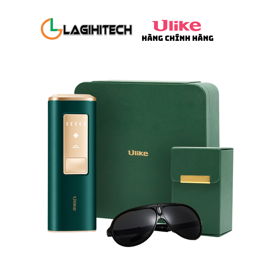 Máy Triệt Lông Làm Lạnh Không Đau Ulike Sapphire Air Cooling IPL - Hàng Chính Hãng