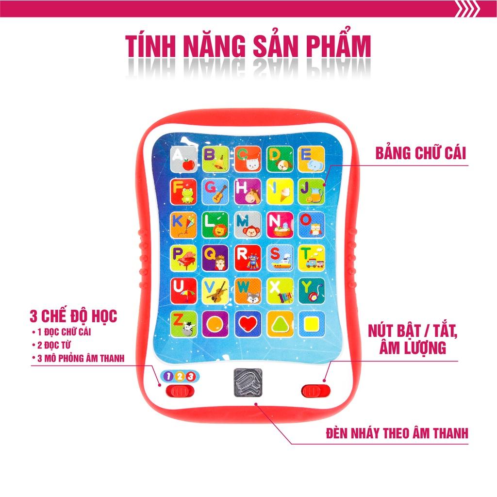 Đồ chơi Ipad nhiều chế độ học tập thông minh cho bé: học chữ, hình khối, đồ vật, âm thanh Winfun 2271 - Hàng chính hãng