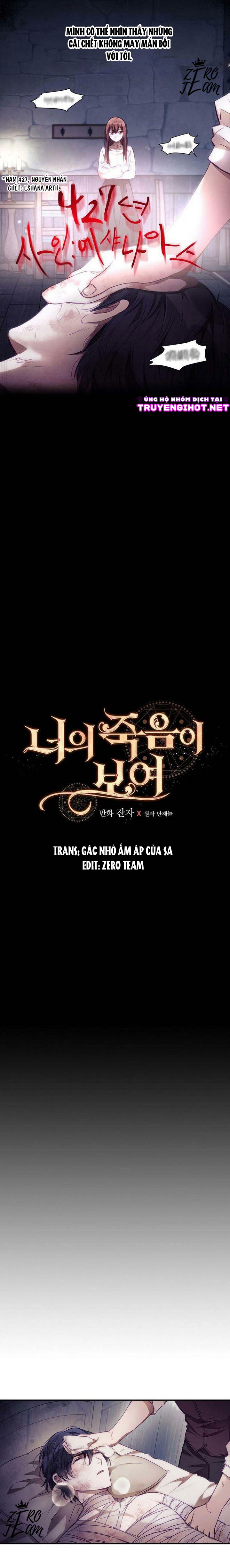 tôi có thể nhìn thấy cái chết chapter 2.2 1