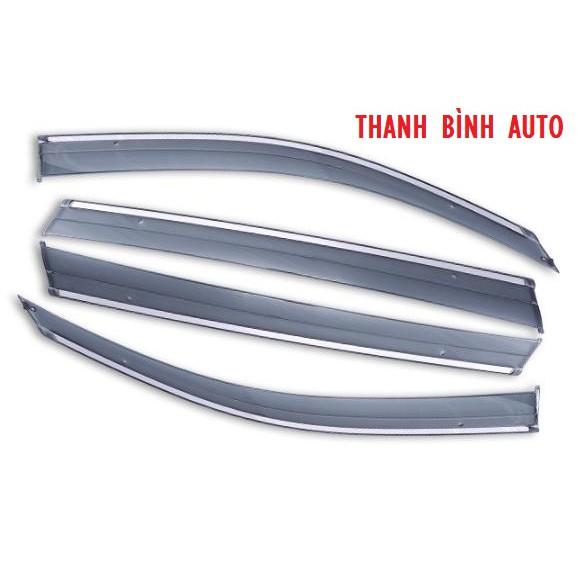 Vè Che Mưa Chỉ Mạ Inox Cao Cấp dành cho xe Mazda 3