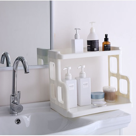 Kệ gia vị 2 tầng dụng cụ nhà bếp