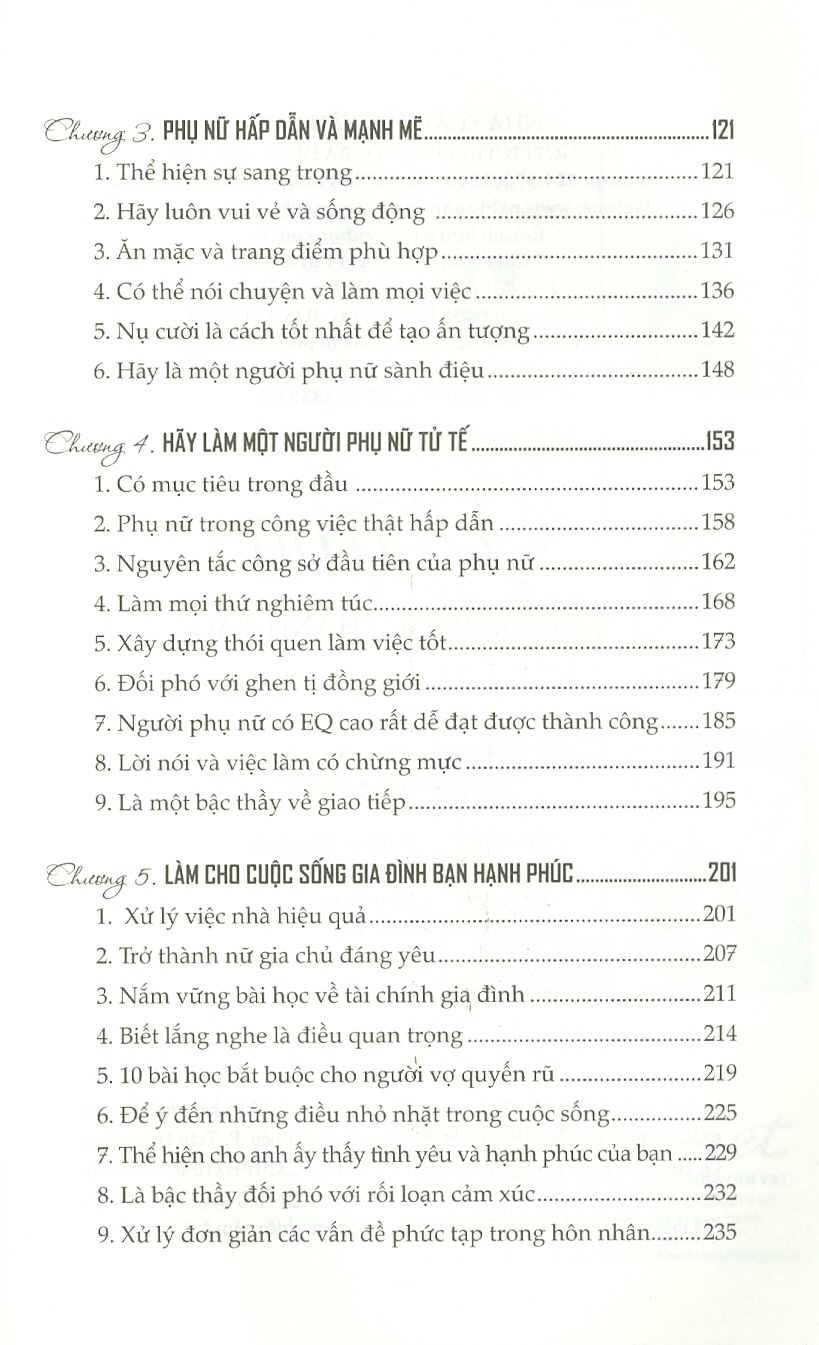 BÁCH KHOA THƯ DÀNH CHO PHỤ NỮ - Phụ Nữ Mạnh Mẽ Để Thanh Tao – Thanh Hương biên soạn – Liên Việt Books – NXB Văn Học