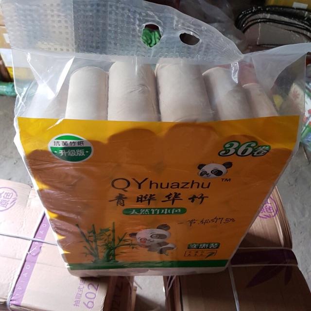 BỊCH 36 CUỘN GIẤY VỆ SINH GẤU TRÚC SIÊU DAI