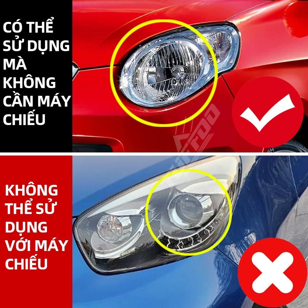 Bóng đèn Cos / pha LED 2 Chiếc cho Kia Morning chân H4 Chùm thấp cao - Trắng 6000K - H4 90 W trắng, H4 90 W trắng