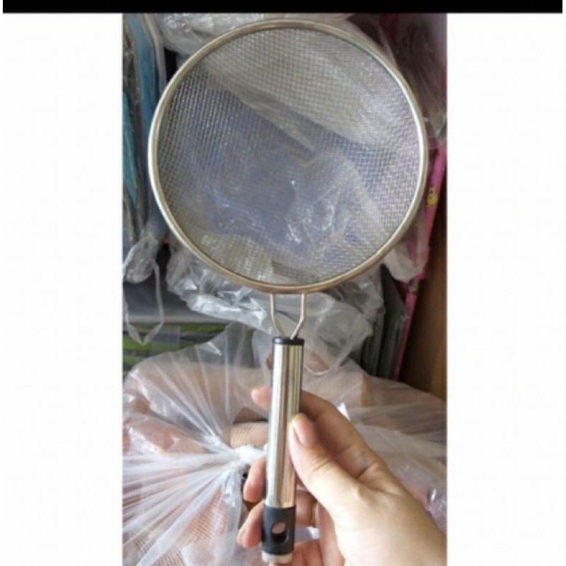Rây lọc cháo, lọc cua, lọc bột Inox loại đẹp dày dặn 2 lớp