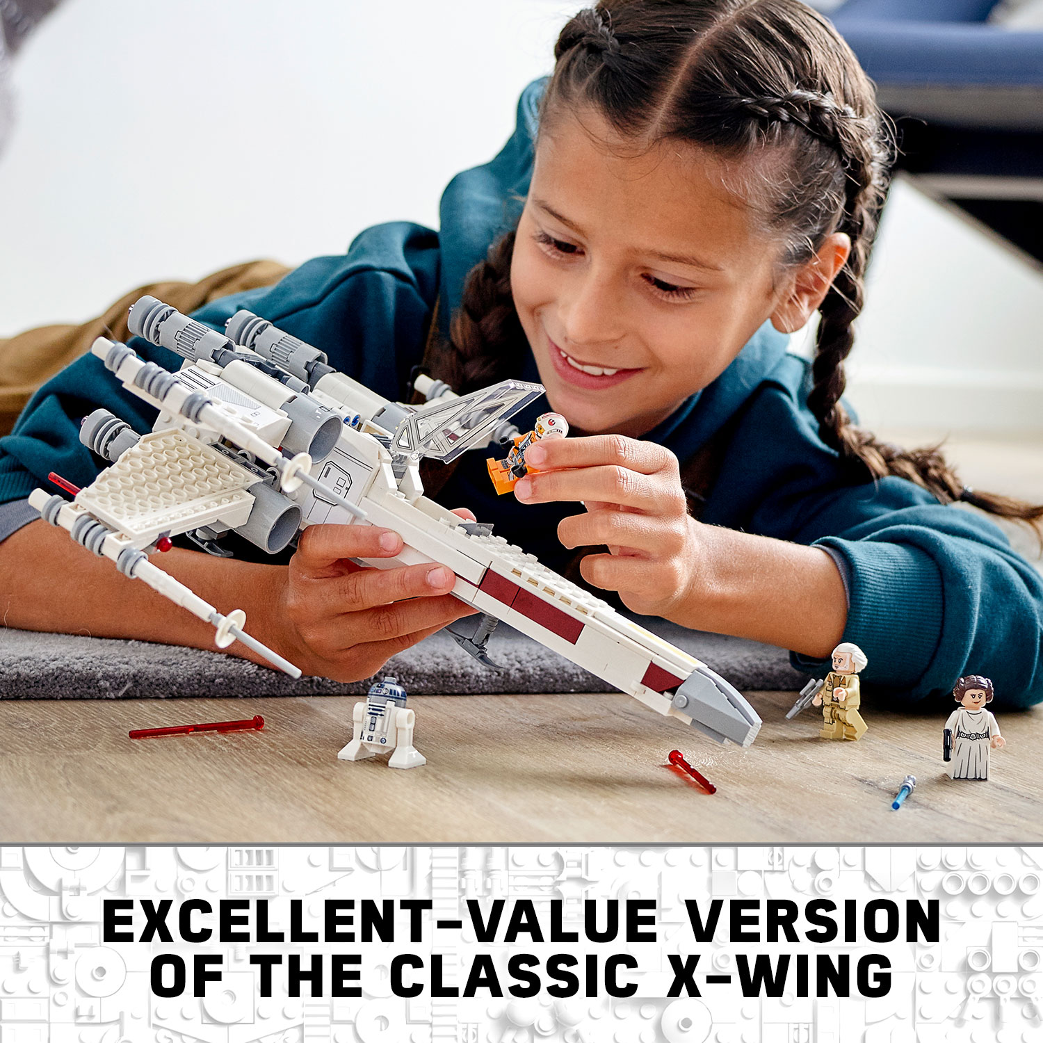 LEGO Star Wars 75301 Phi Thuyền Chiến Đấu X-Wing Fighter Của Luke Skywalker (474 chi tiết)