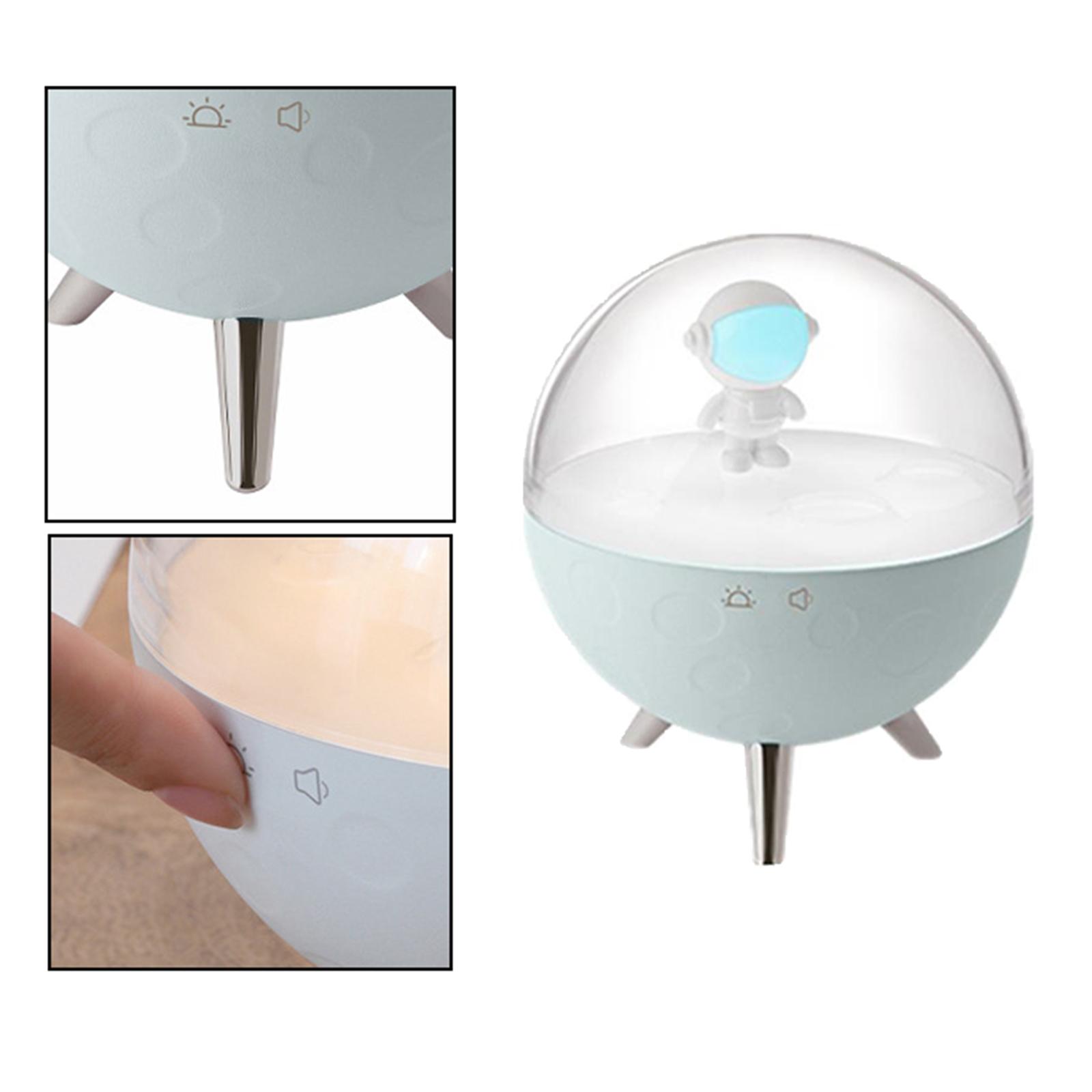 Baby Night Light USB Rechargeable Bedside Lamp Color Changing Lights Blue