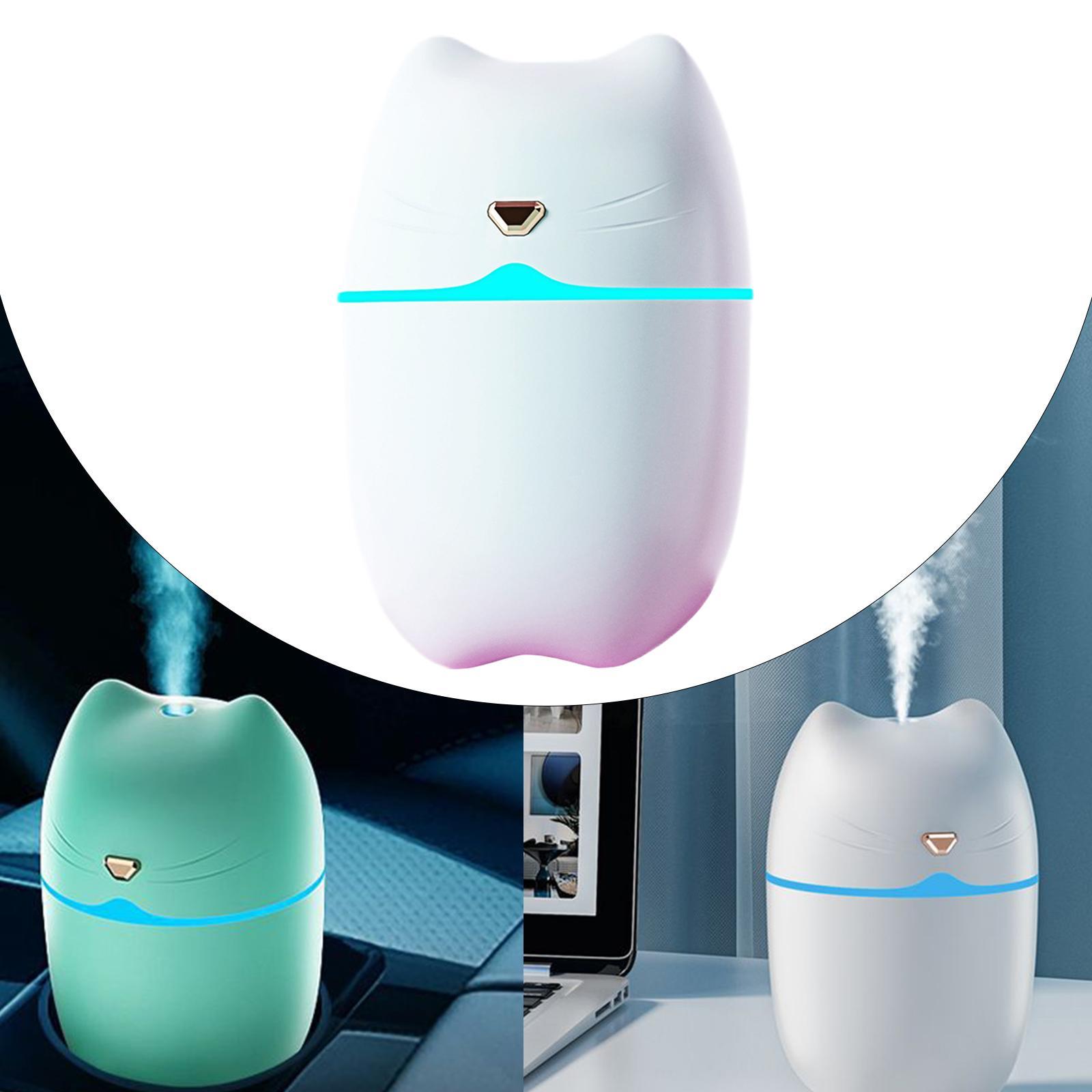 260ml Cat Mini Humidifier Essential Oil Diffuser