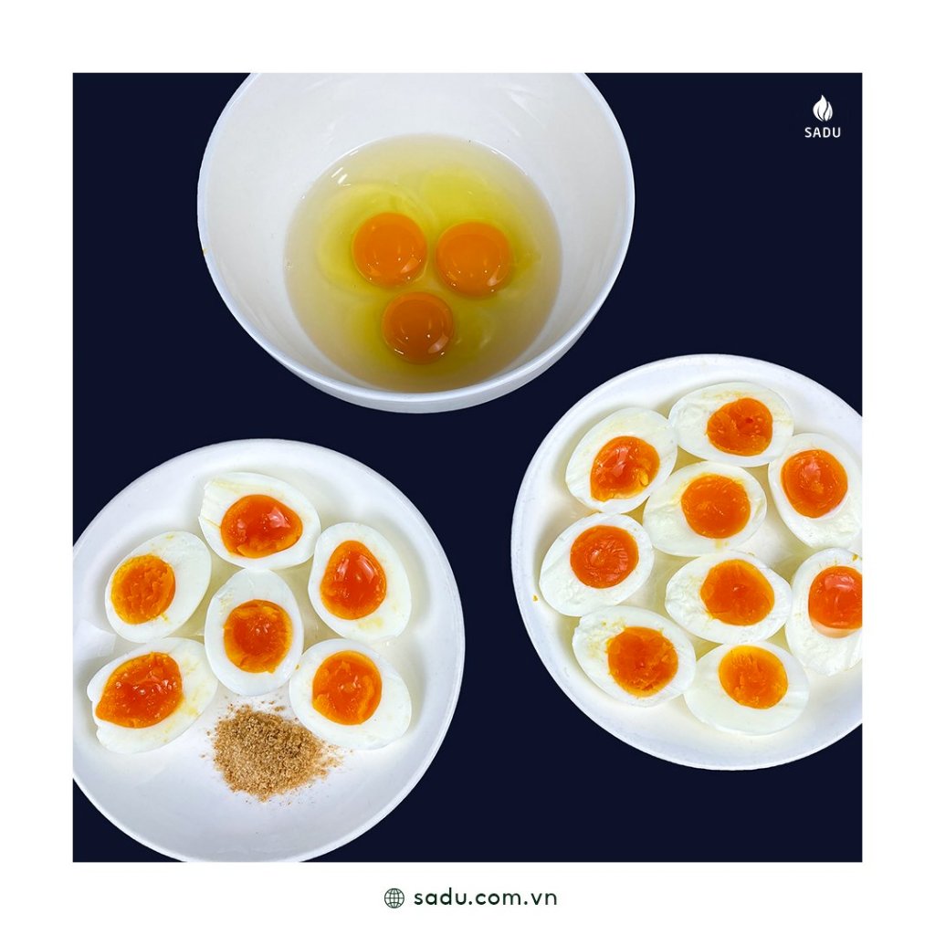 [Hoả Tốc] Trứng gà thảo dược cà gai leo SADU thơm ngon, bổ dưỡng (Combo 3 tặng 1 )