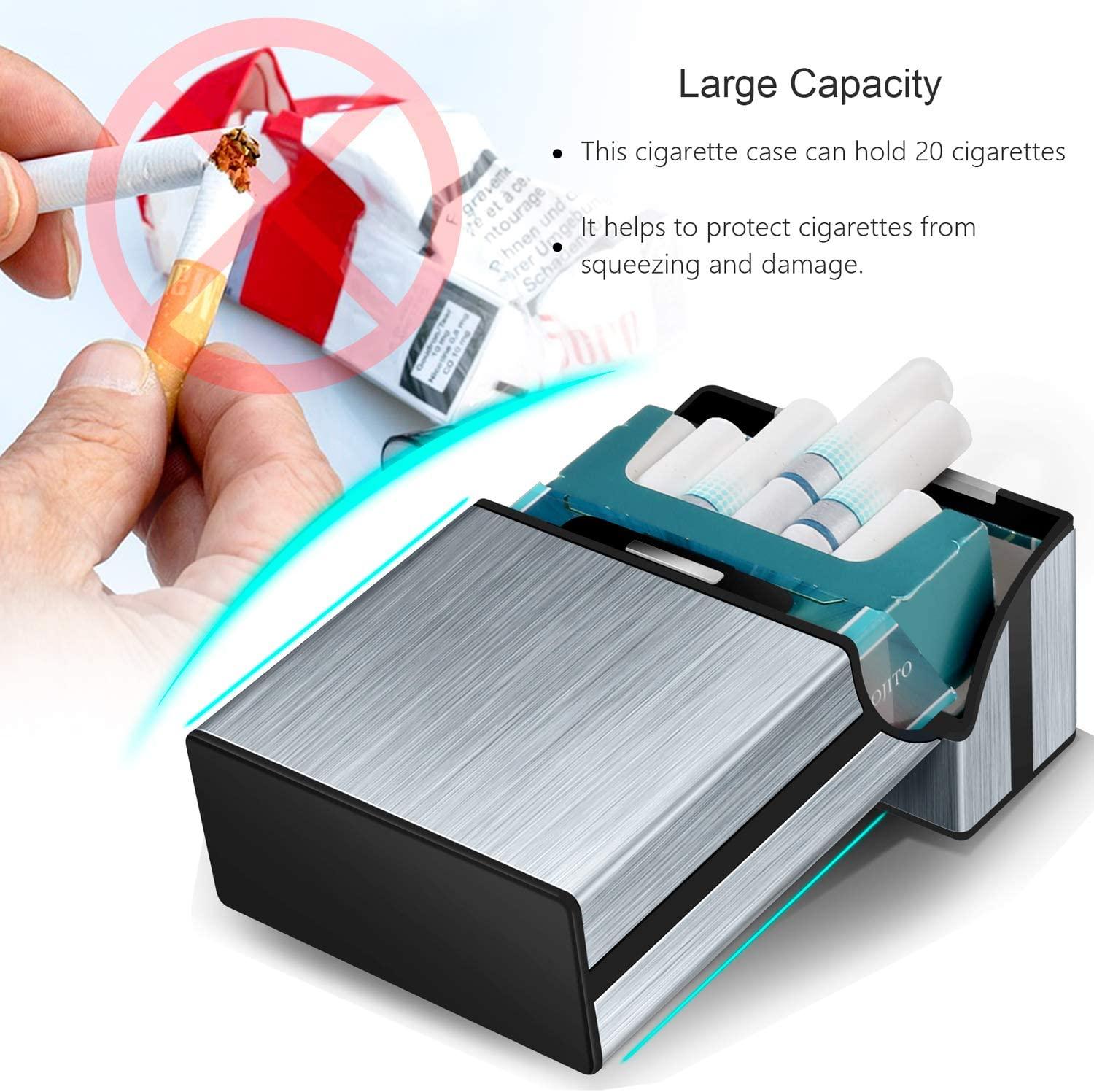 Hộp Đựng 3 Hộp Đựng Nam Nhôm Nhựa Đựng Hộp Đựng Gói Có Đóng Cửa Từ Tính