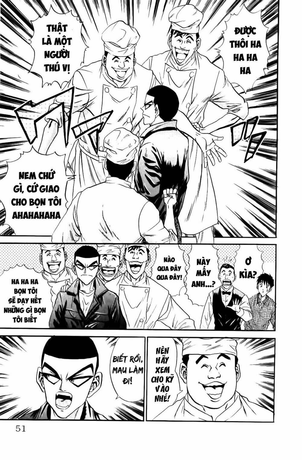 iron wok jan - đầu bếp siêu đẳng chapter 54 5