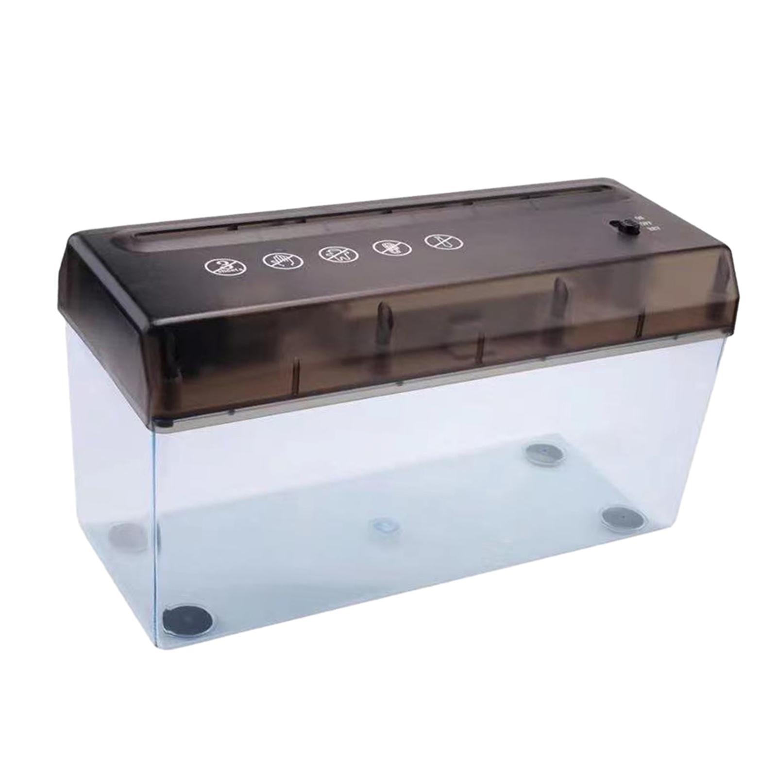 Portable Mini Paper Shredder Home Office for Letters Household Paper Cutter