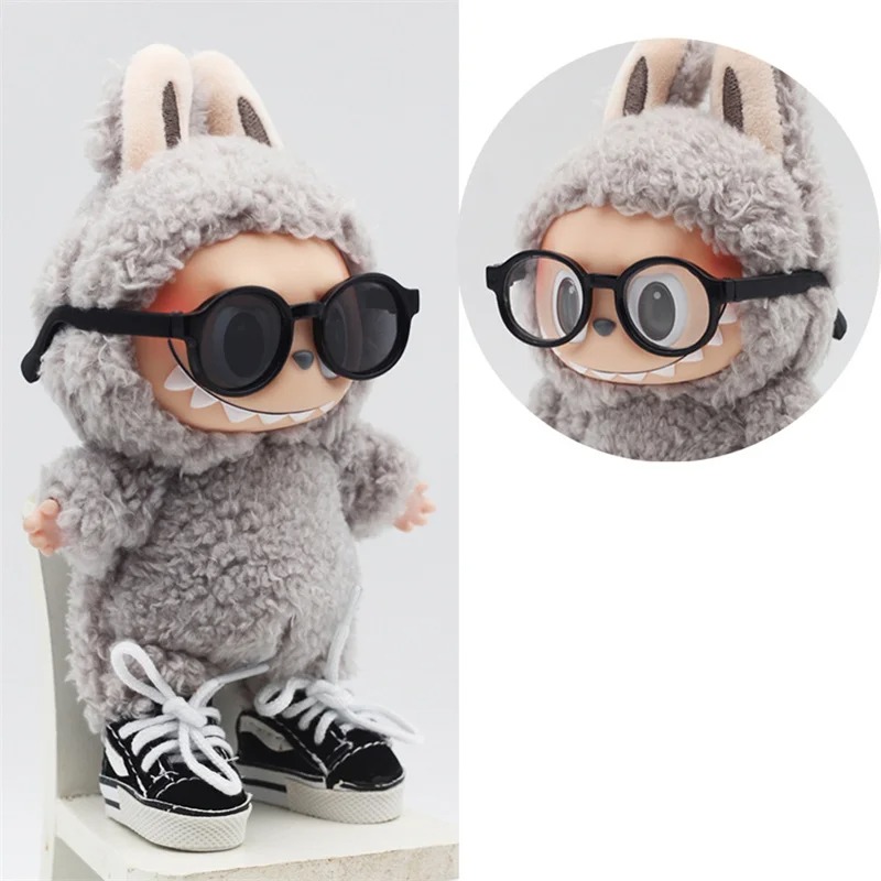 Quần áo của Labubu  - Kính Mắt Dành Cho Búp Bê LBB V1 Kích Thước 9cm, Thời Trang Cho Búp Bê Xinh