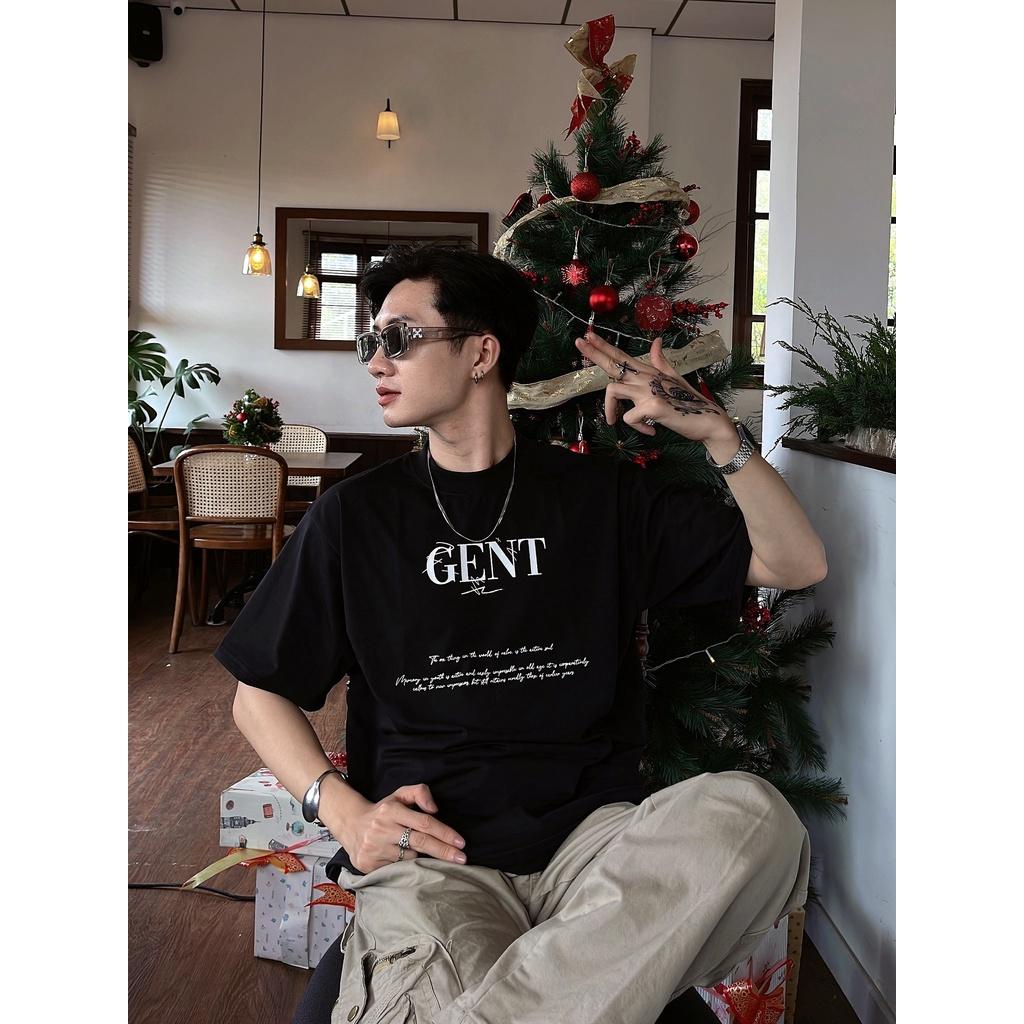Áo thun Signature Basic Tee unisex nam nữ from rộng, tay lỡ, cổ tròn màu đen, trắng.