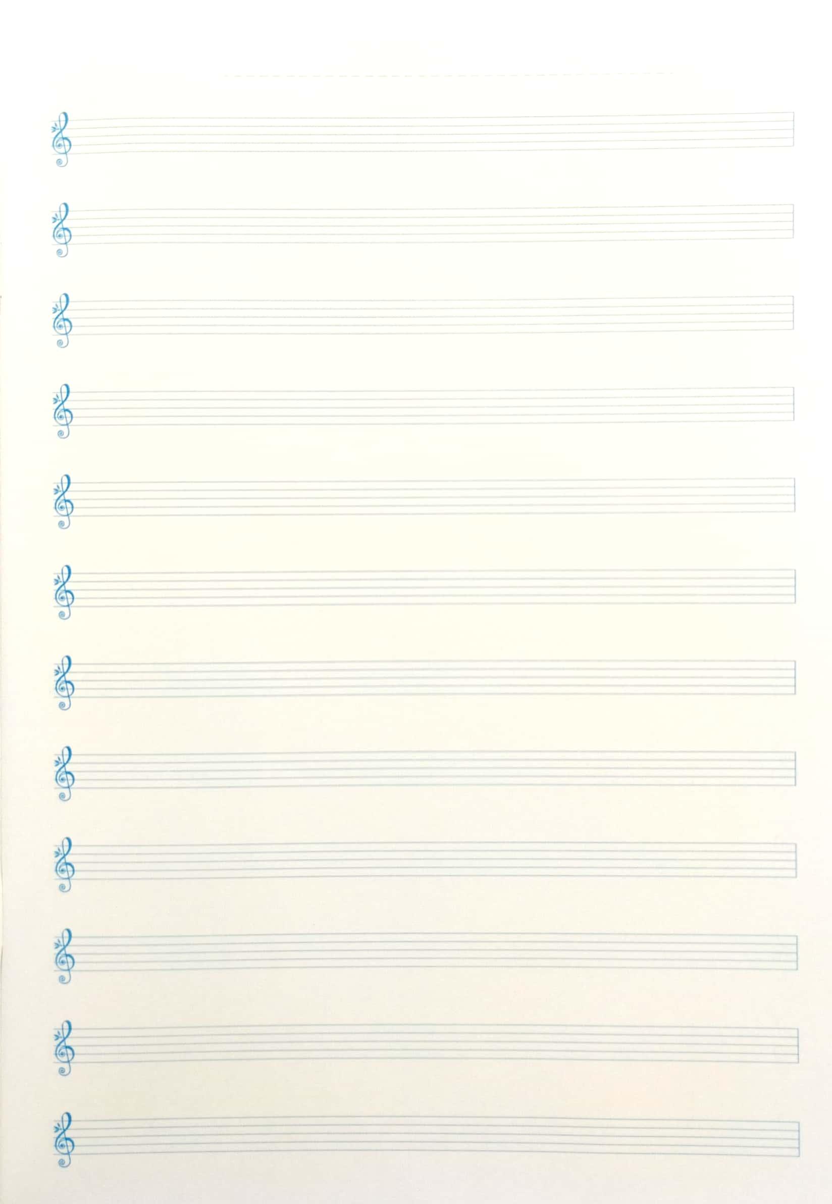 Vở Chép Nhạc 40 Trang