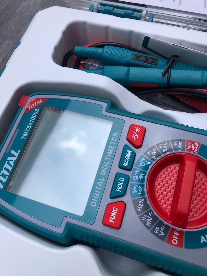 ĐỒNG HỒ VẠN NĂNG KỸ THUẬT SỐ 2.0000V TOTAL TMT5410003 - HÀNG CHÍNH HÃNG