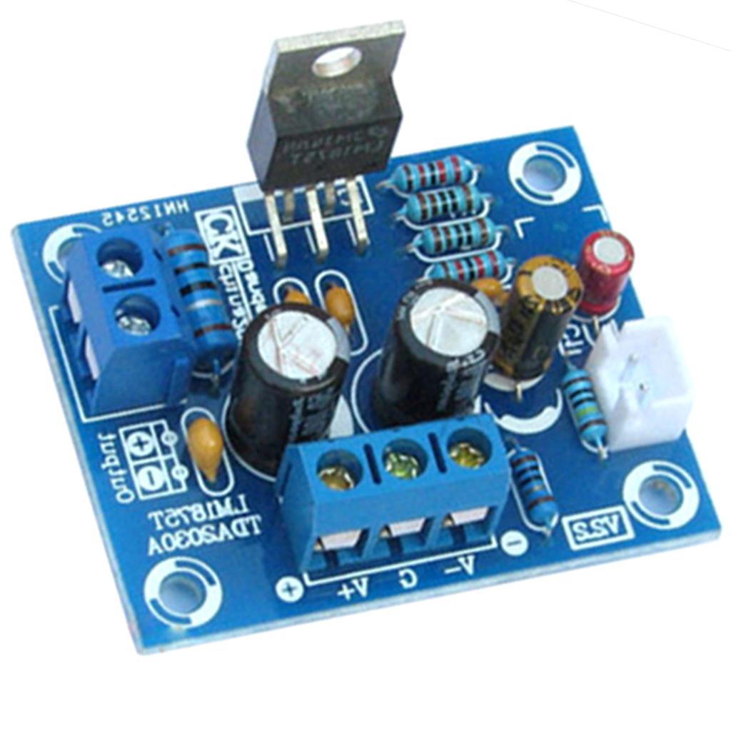 2X 20w LM1875T Audio Power Amplifier HIFI Amplifier Board Module DIY Set