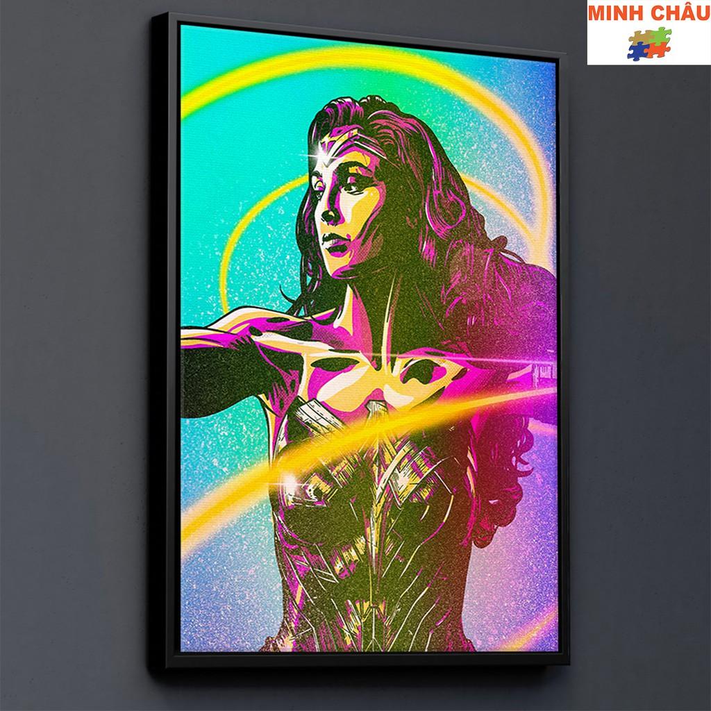 Tranh Canvas | Tranh treo tường trang trí SIÊU ANH HÙNG - WONDER WOMEN 18