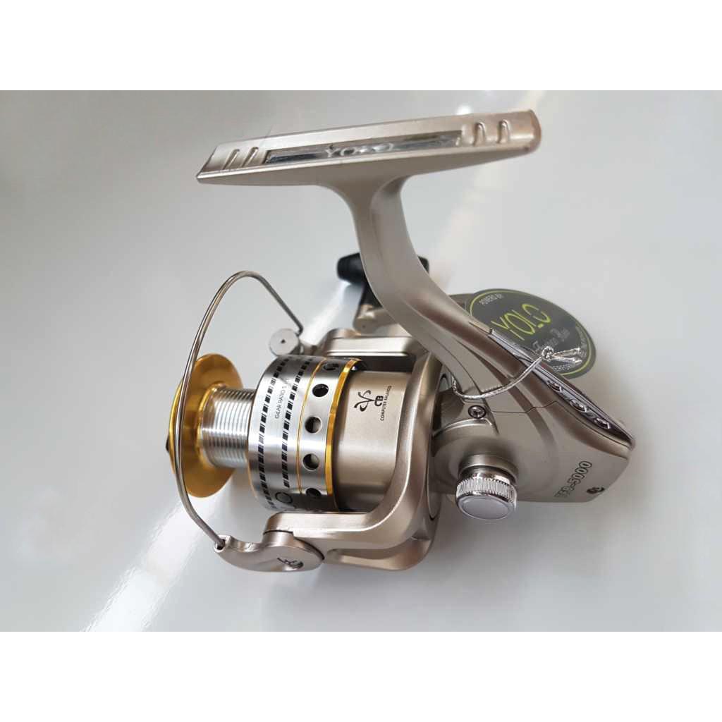 Máy Câu Cá Yolo TFB/KFB 3 Bạc Đạn Cao Cấp ĐỦ SIZE 3000 - 4000 - 5000 - 6000 docaucagiangnam