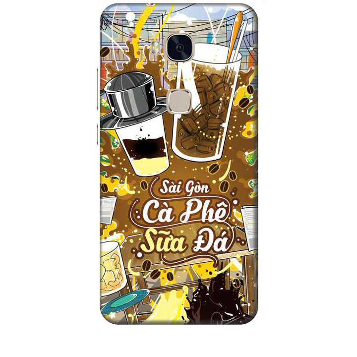 Ốp lưng dành cho điện thoại Huawei GR5 Hình Sài Gòn Cafe Sữa Đá - Hàng chính hãng