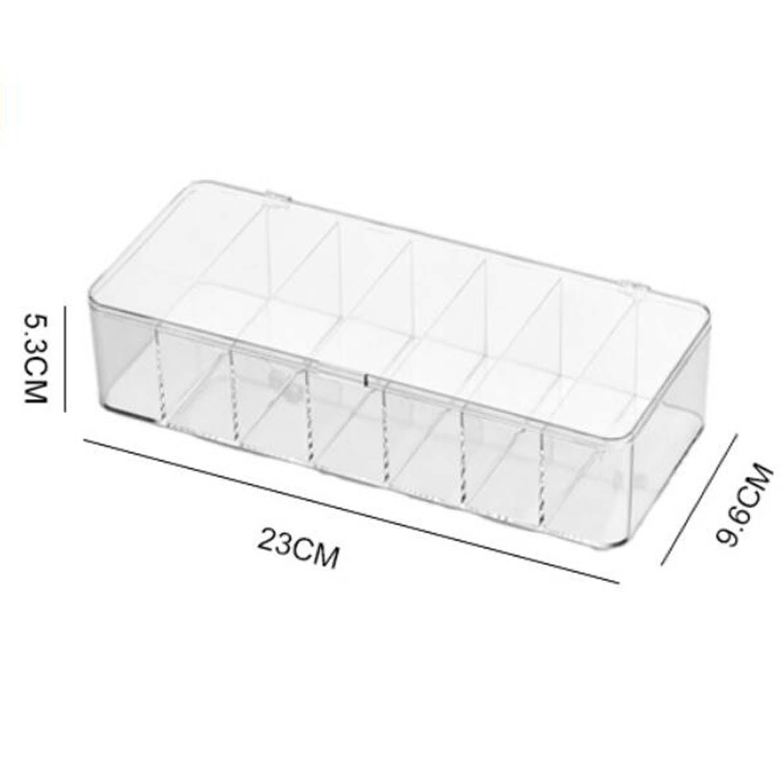 Power Cord Organizer Cable Management Box Acrylic Organizer for Candy Bracelets Earrings Office Mobile Phone Chargers