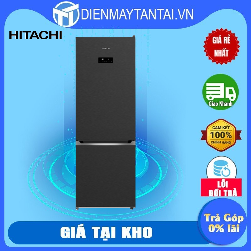 Tủ lạnh Hitachi R-B415EGV1(GBK) 396 lít - Hàng chính hãng (chỉ giao HCM)